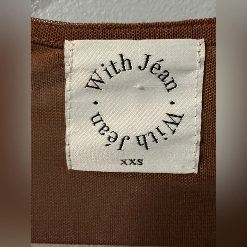 With Jean Corset Al Top in CB chocolate‎ size xxs - Picture 4 of 7